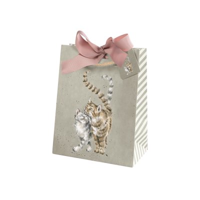 Moyen sac cadeau chat