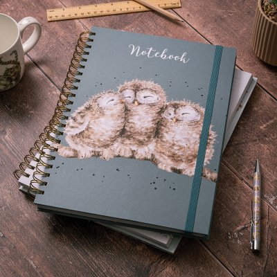 A4 owl notebook owlets