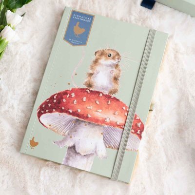 Carnet papeterie signature souris