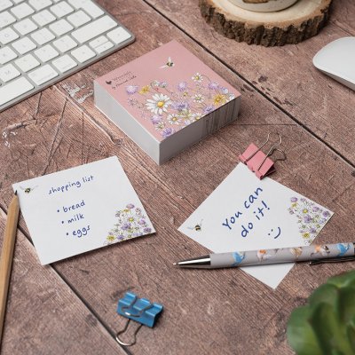 Notes autocollantes abeilles