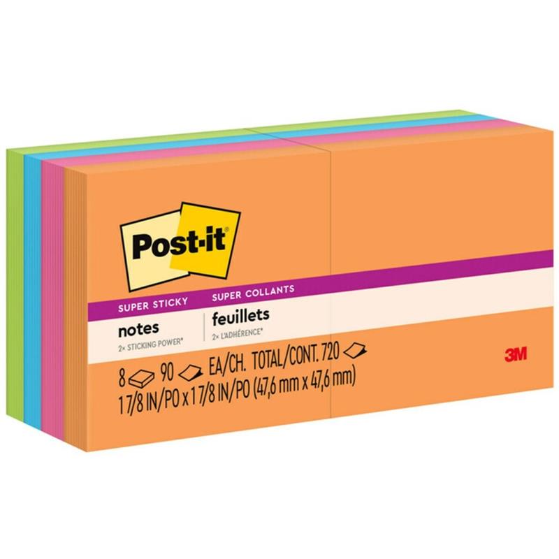 Image Post-it® Super Sticky Notes - Energy Boost Collection