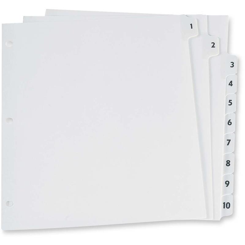 Image Pre-Printed Dividers