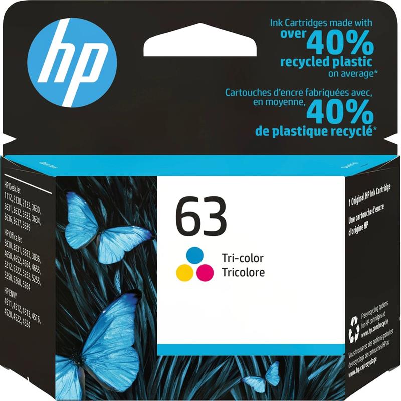 Image HP 63 Ink Jet Cartridge