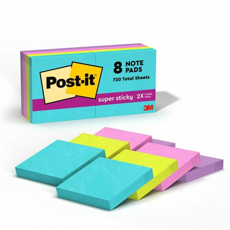 Image Post-it® Super Sticky Notes - Supernova Neons Collection