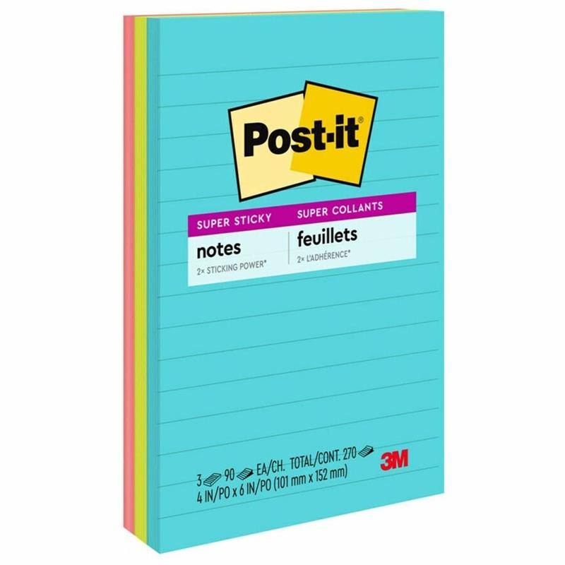 Image Post-it® Super Sticky Notes - Supernova Neons Collection