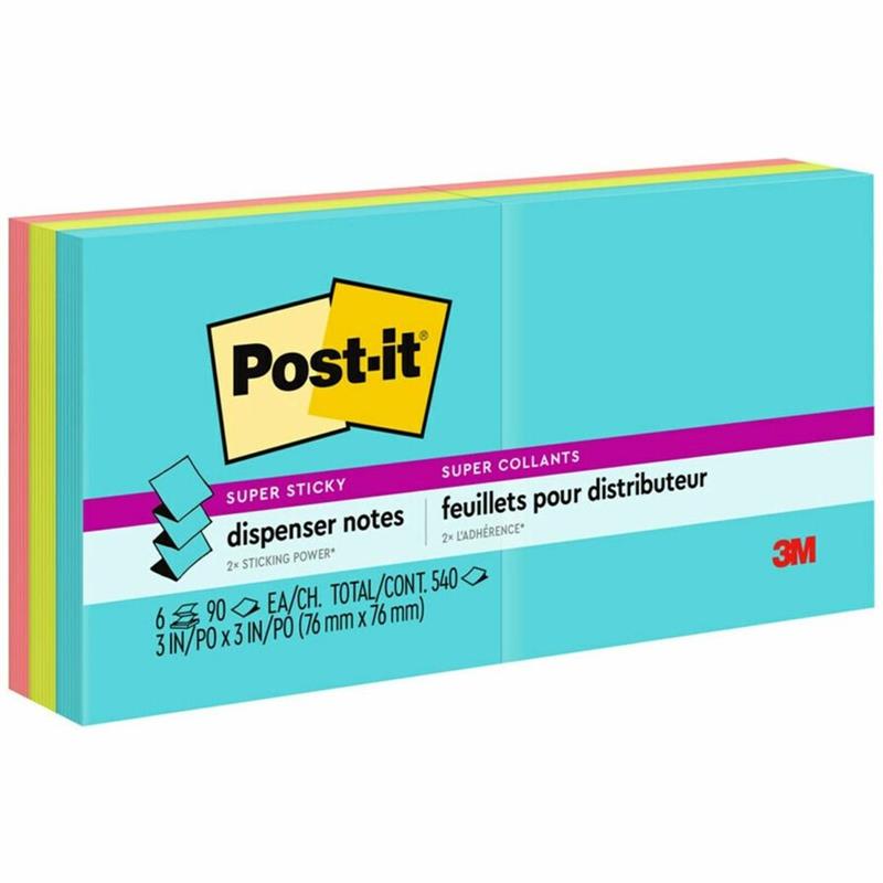Image Post-it® Super Sticky Notes - Supernova Neons Collection