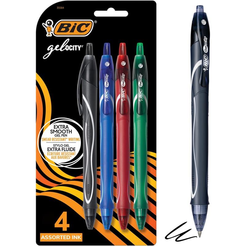 Image Stylo à bille roulante rétractable Gel-Ocity™