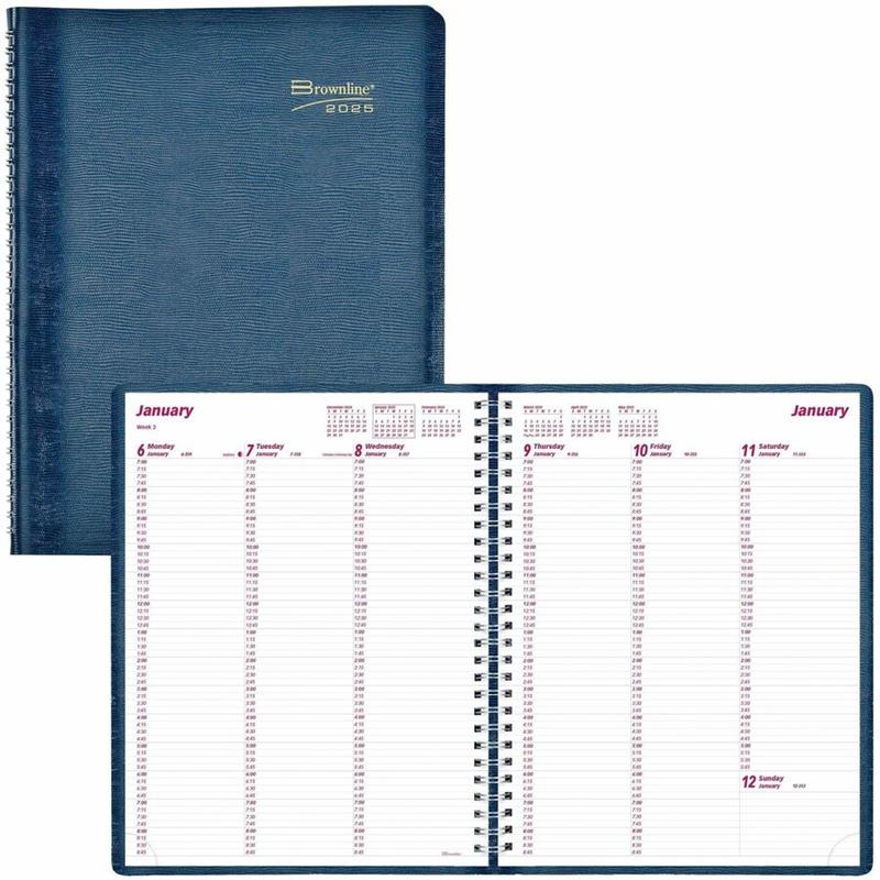 Image WEEKLY PLANNER EN 11X8.5" BL