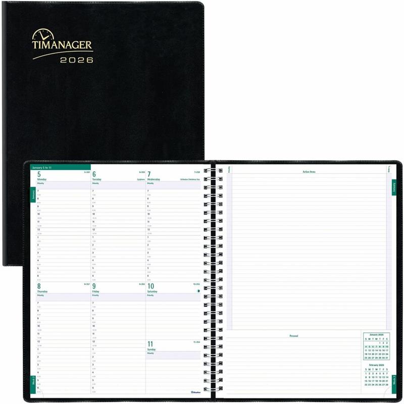 Image 5-day Timanager® Weekly/Monthly Diary (2026)
