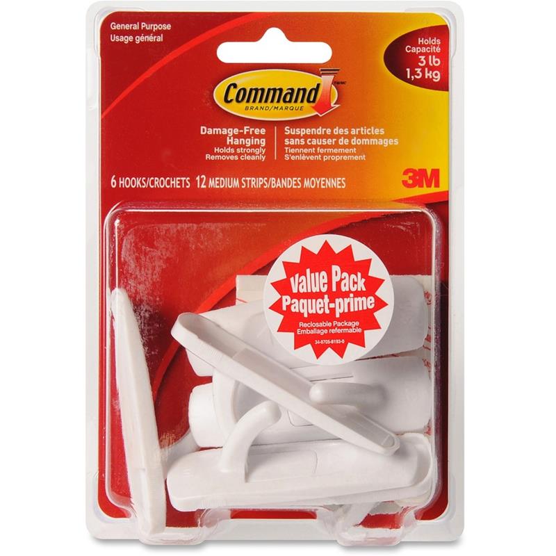 Image Command™ Adhesive Hooks