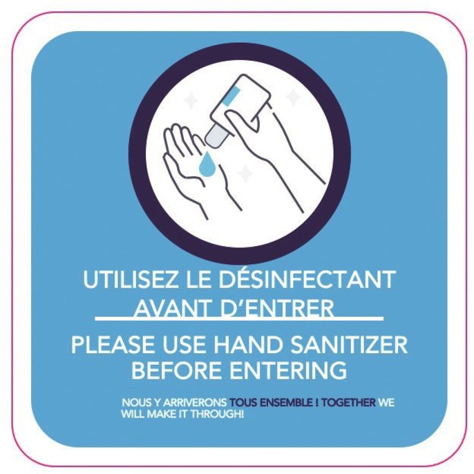 Image Stickers for Hand Sanitizing