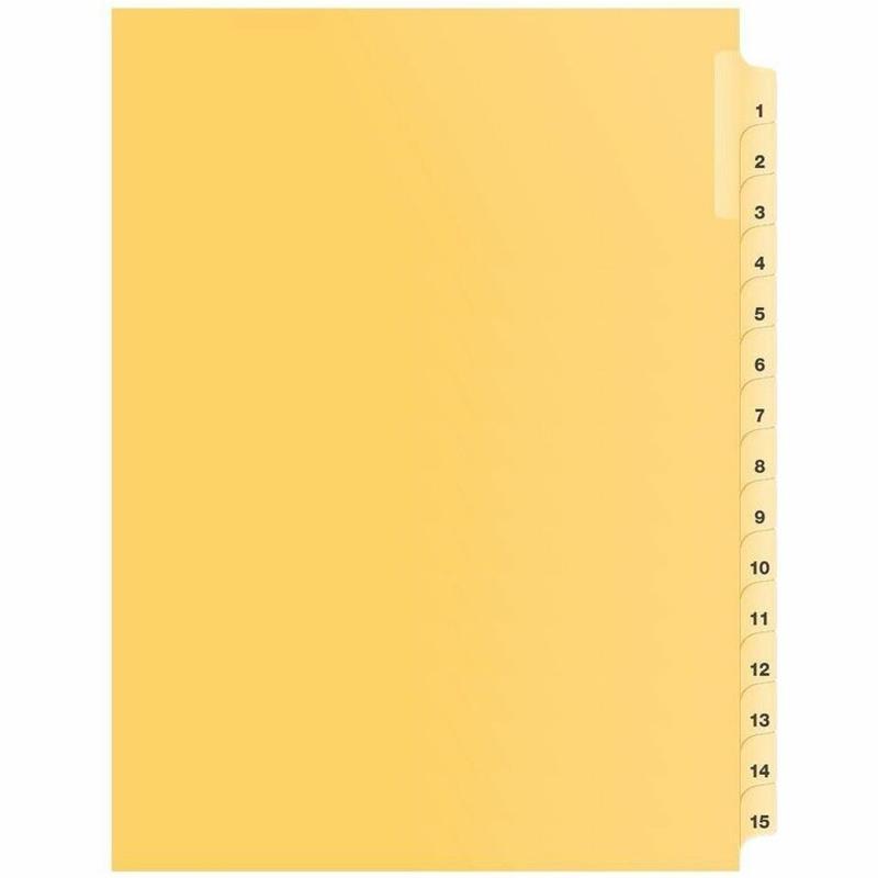Image Quest Numerical Litigation Index Dividers