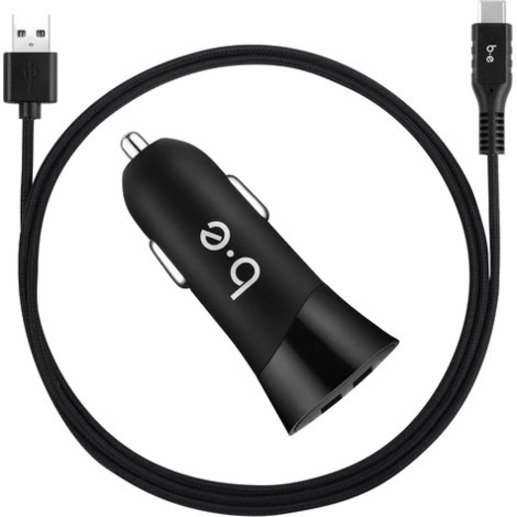 Image Chargeur de voiture à double port USB