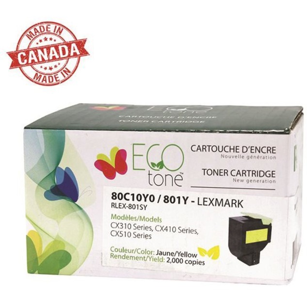 Image Remanufactured Toner Cartridge (Alternative to Lexmark 801S)