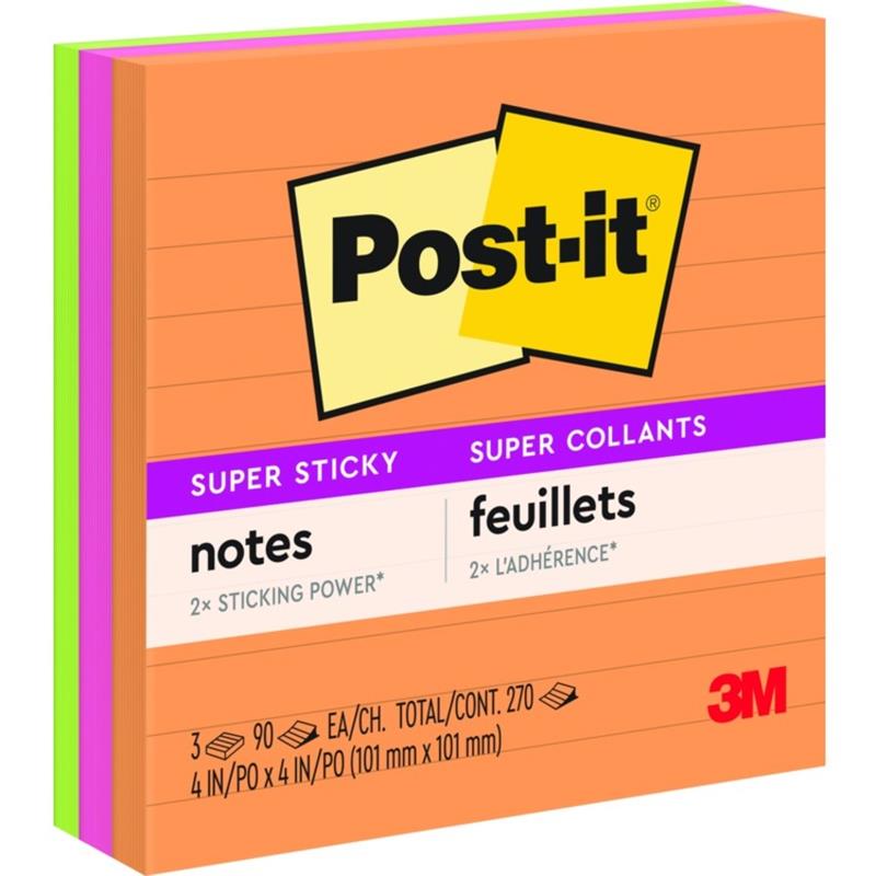 Image Post-it® Super Sticky Notes - Energy Boost Collection