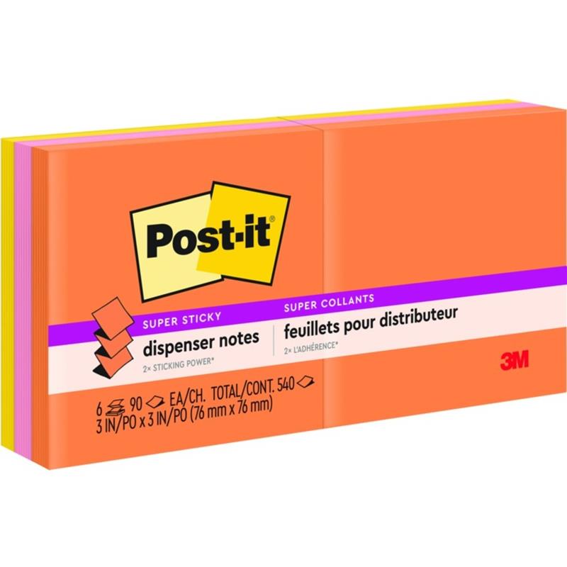 Image Post-it® Super Sticky Notes - Energy Boost Collection