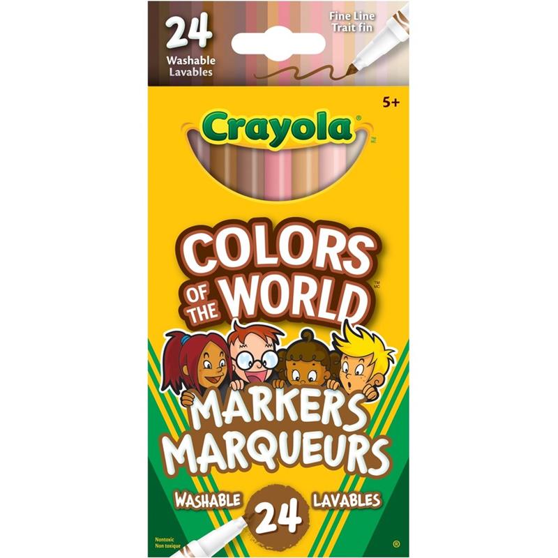 Image Colors of the World Crayons