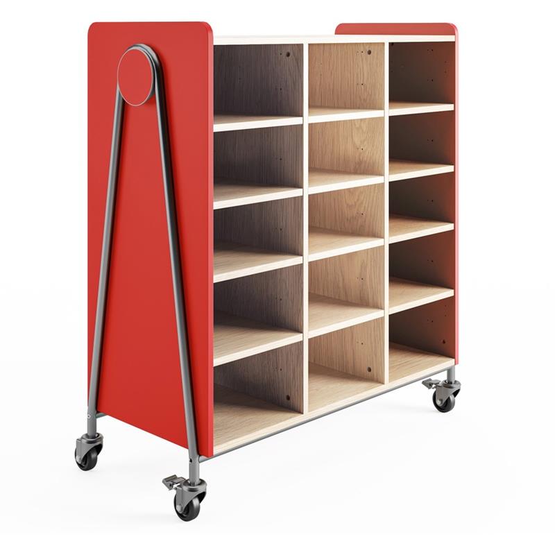 Image Whiffle Storage Cart - 12 shelves