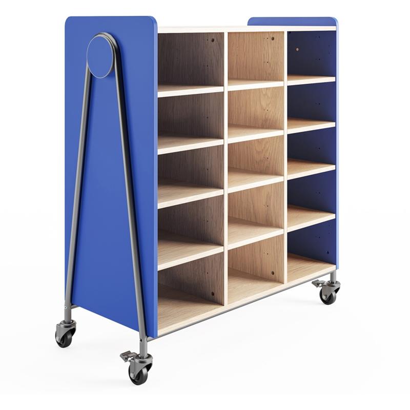Image Whiffle Storage Cart - 12 shelves